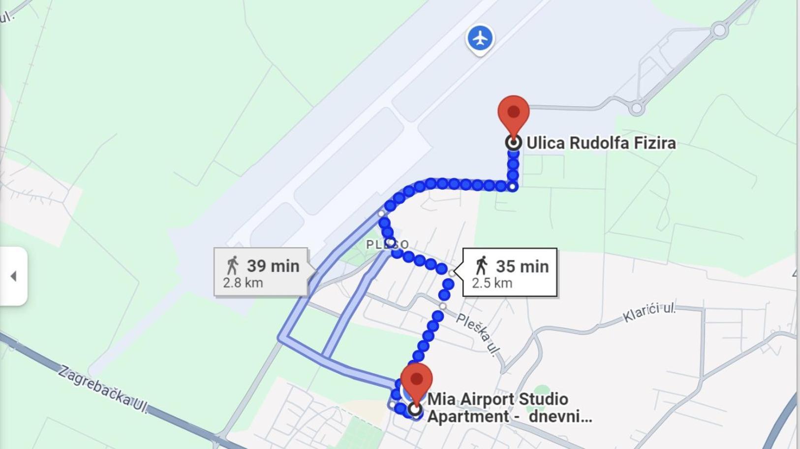ווליקה גוריצה Mia Airport Studio Apartment - 0-24H Self Check In&Out - Parking On Site מראה חיצוני תמונה